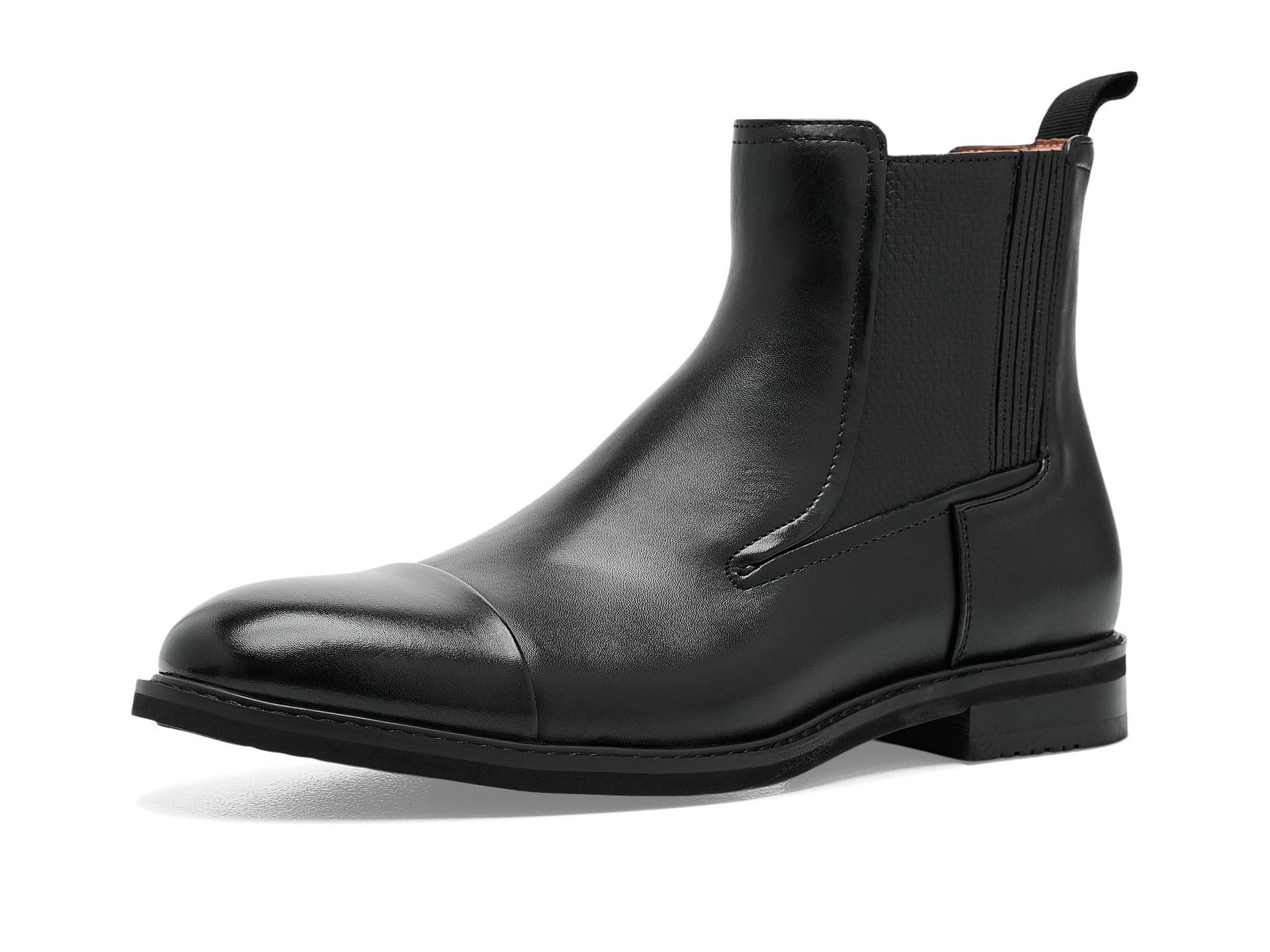 Berkshire Cap Toe Inside Zip Boots