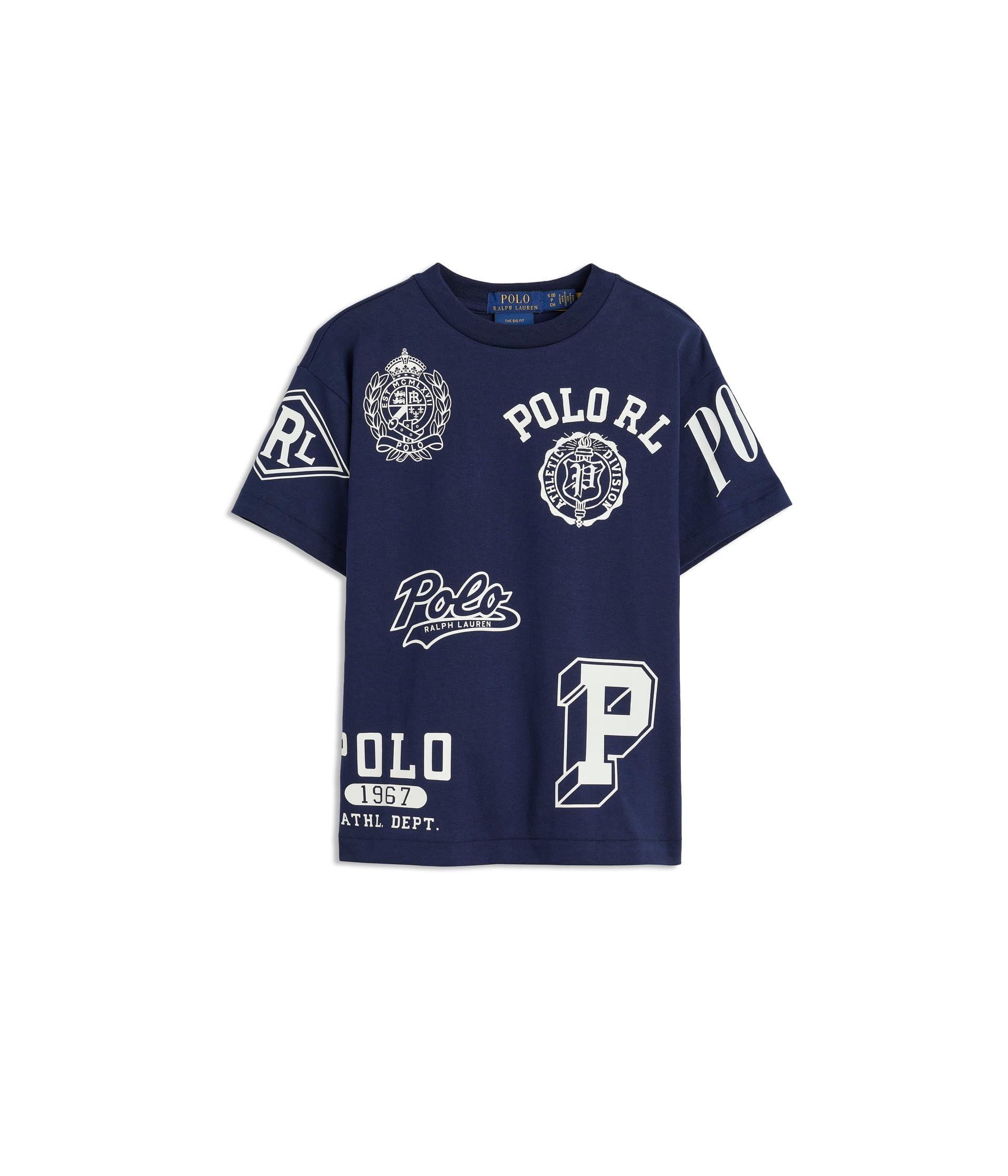 Big Fit Cotton Graphic Tee (Big Kid)