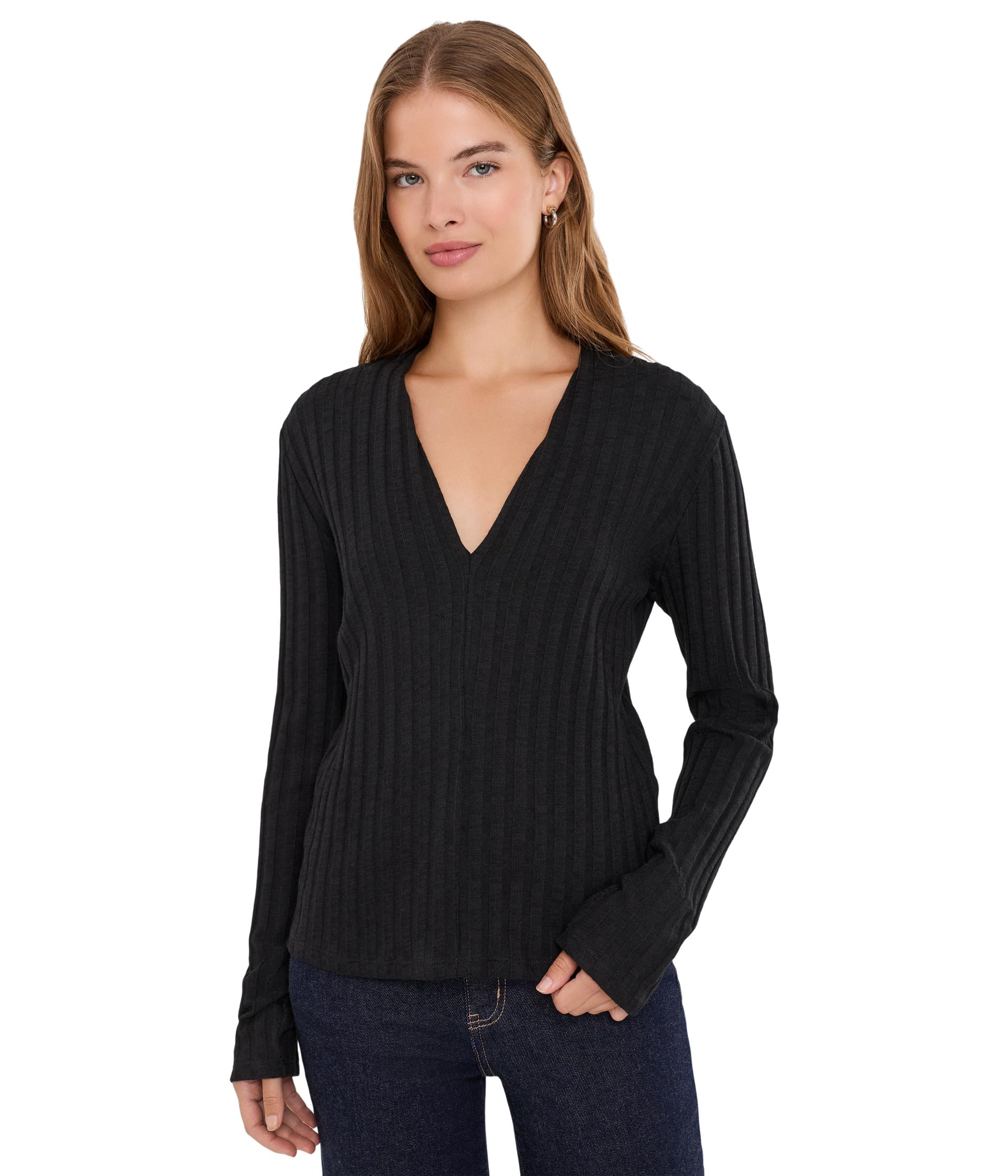 Топ Ilona Slim V-Neck с V-образным вырезом