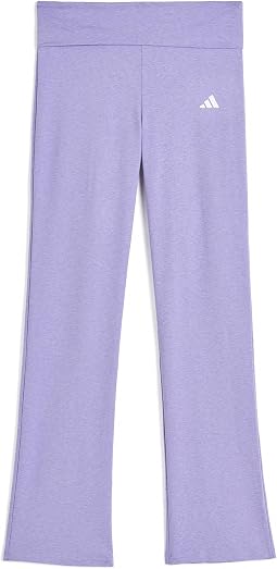 Folded Waistband Kick Flare Pants (Big Kid)