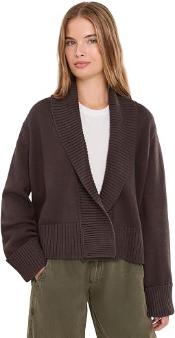 Трикотажный жакет с открытой спиной Aria Sweater Open Jacket