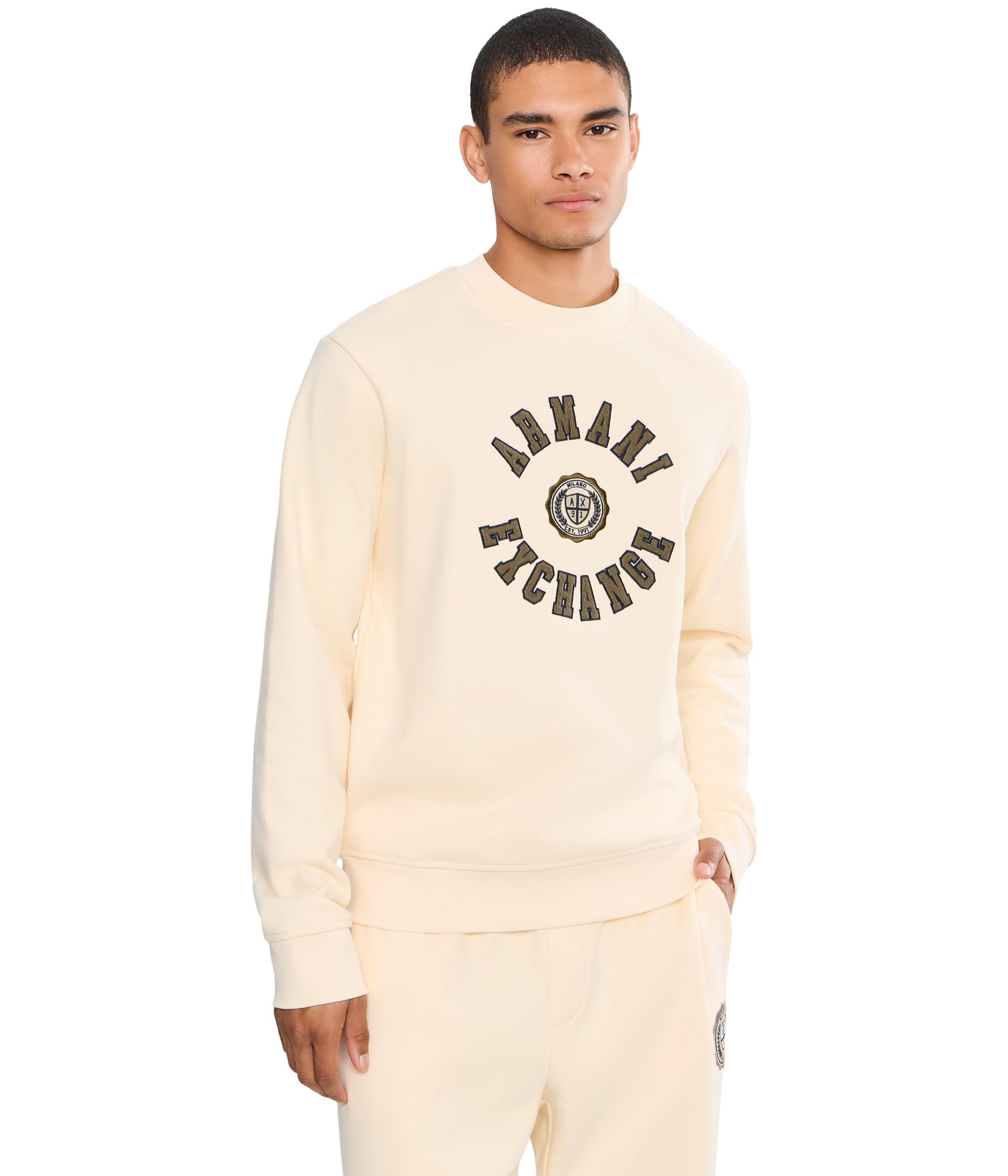 Collegiate Crew Neck Sweatshirt