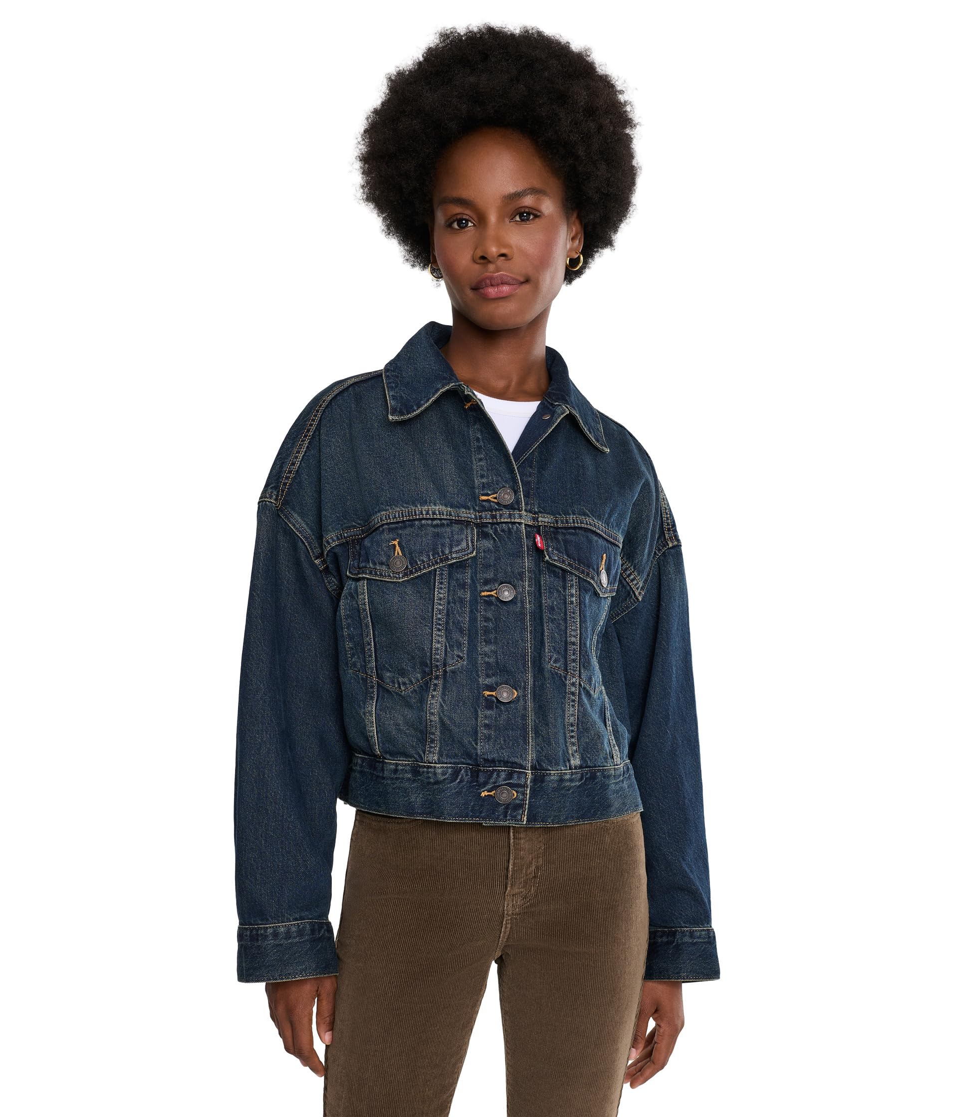 Levi's® Premium Loose Crop Trucker куртка