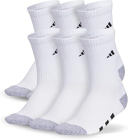 Athletic Cushioned 6-Pack Crew Socks (Little Kid/Big Kid)