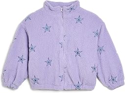 Stars Teddy Bear Sharpa Puffer Jacket (Toddler/Little Kid/Big Kid)