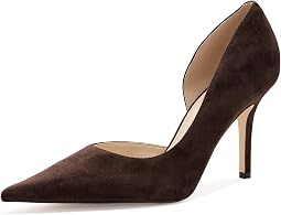 Dark Brown Suede