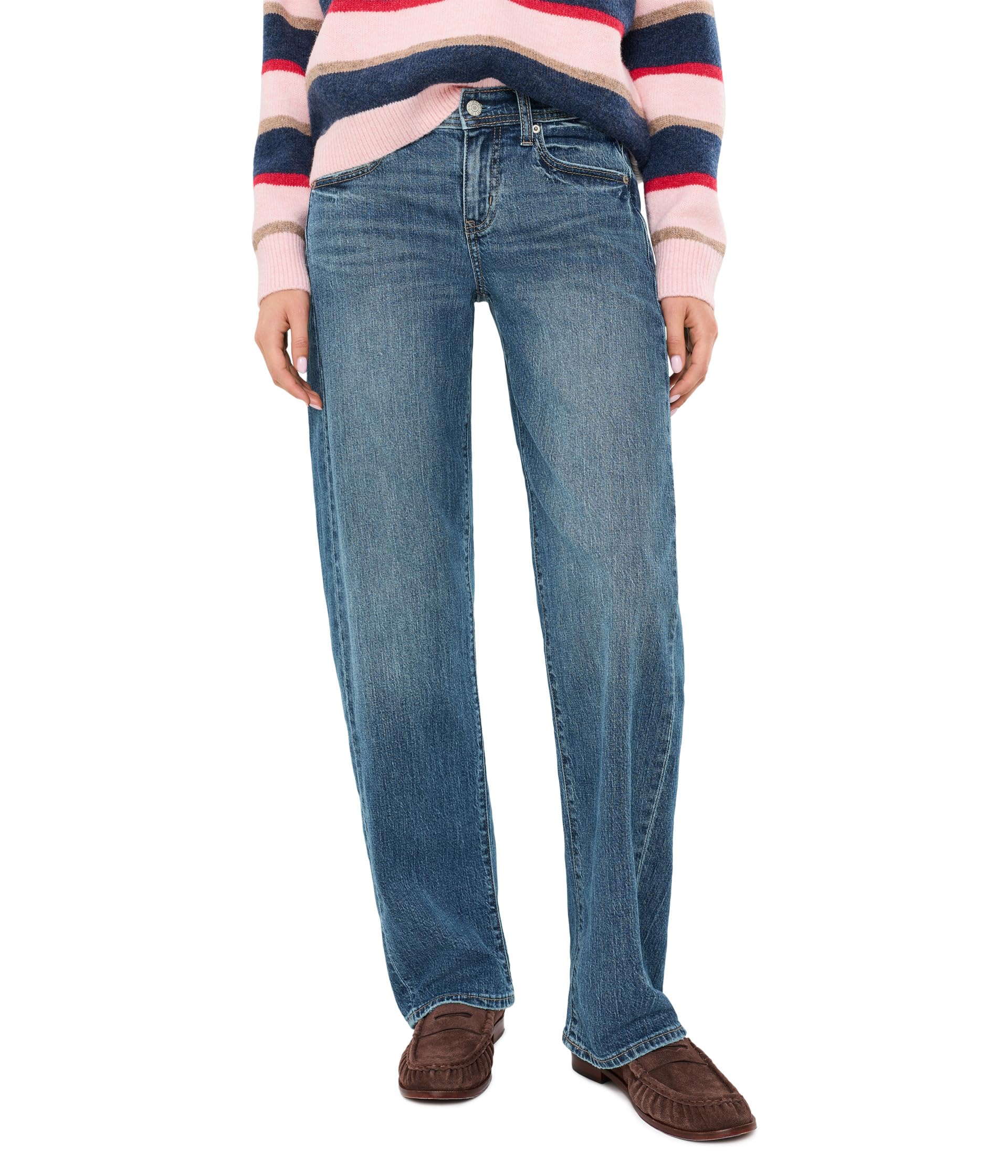 Replay Low Rise V-Waist Soft Barrel in Almost Home