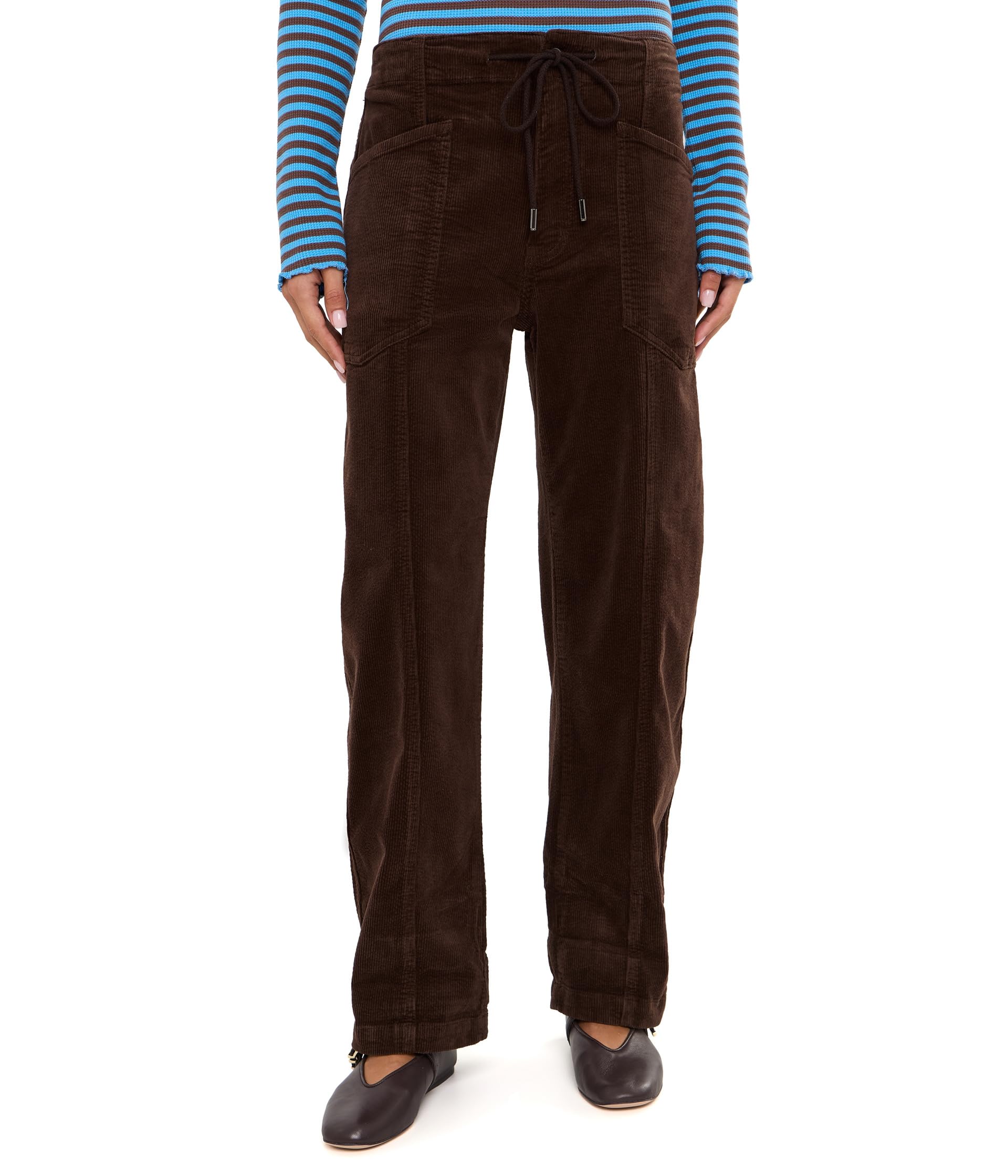 Villa Drawstring Barrel Pants