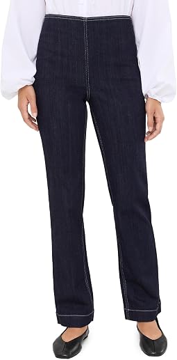 Petite Marilyn Straight Pull-On Jeans