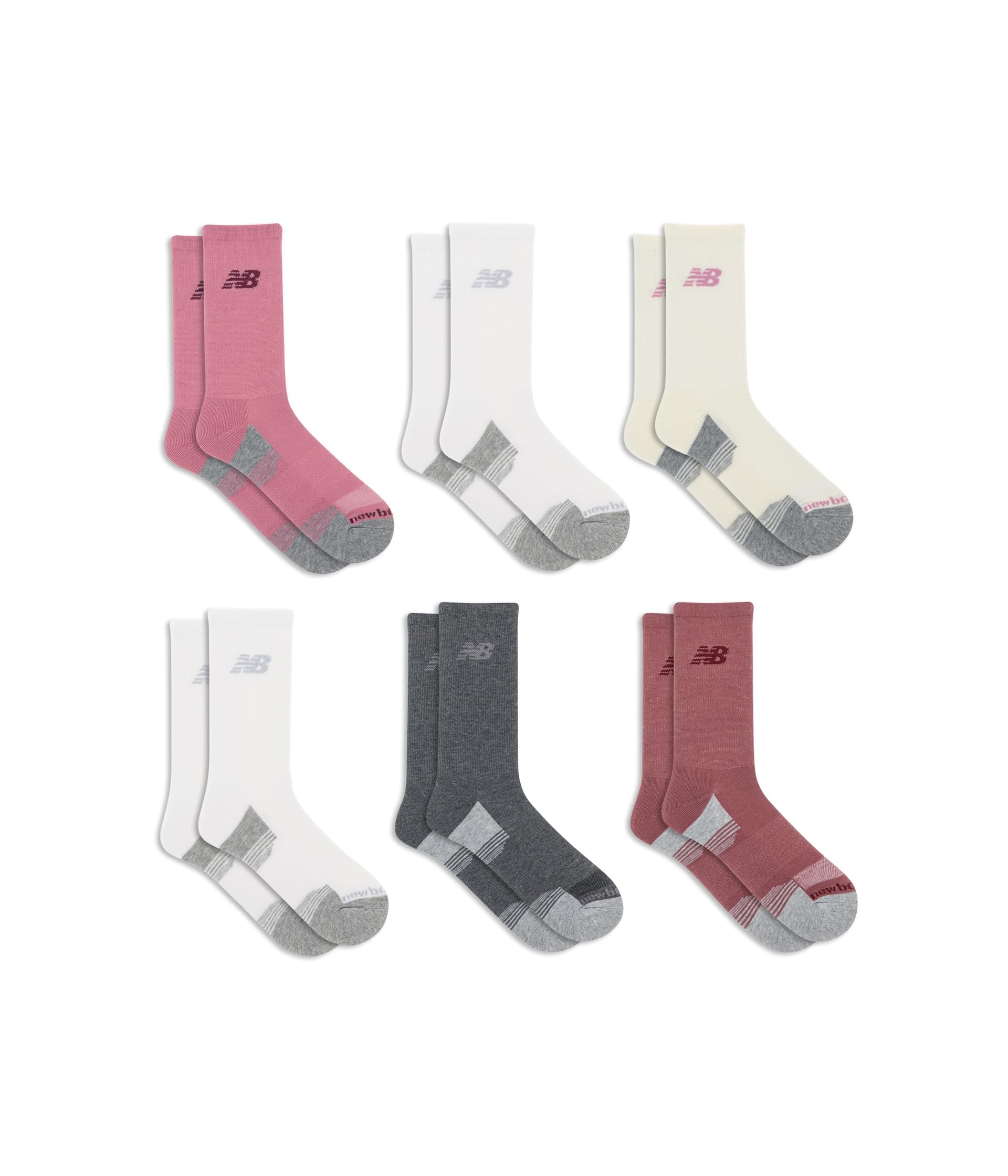 Performance Cushioned 6 пар носков в облипку