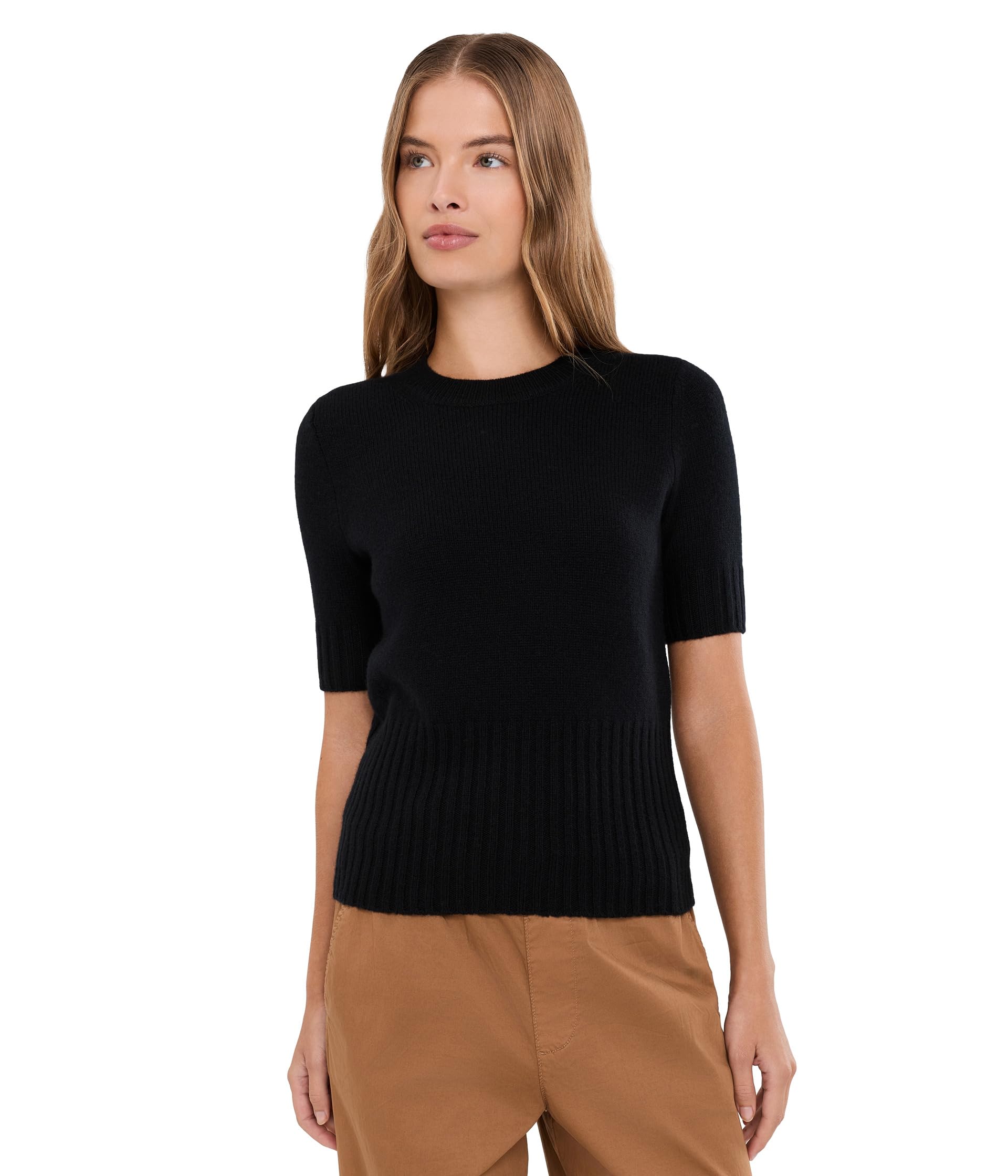 High Rib Cash Blend Tee