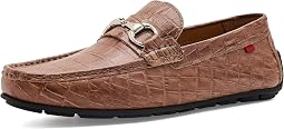 Cognac Croco Leather
