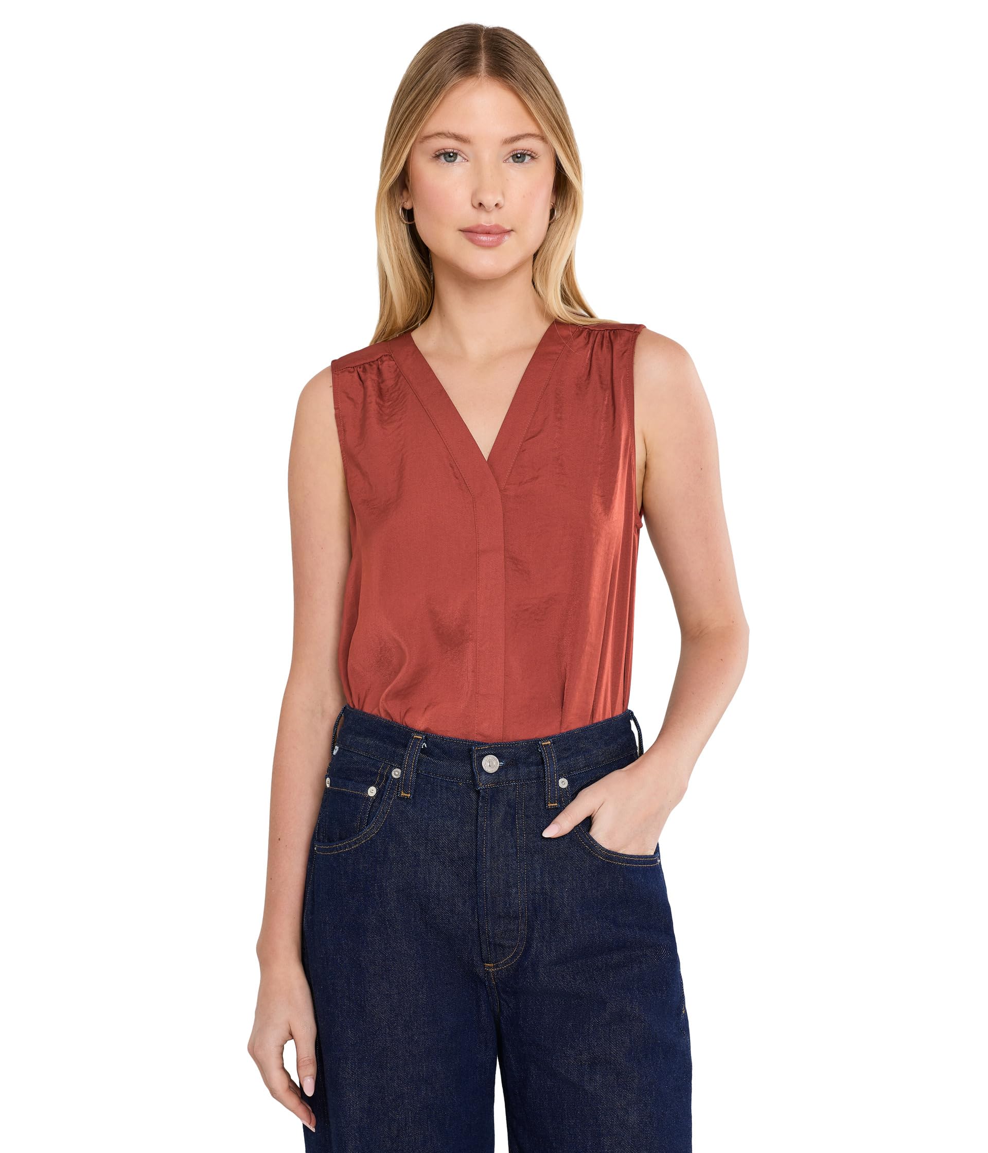 Рубашка с округлой планкой Rounded Placket Shell