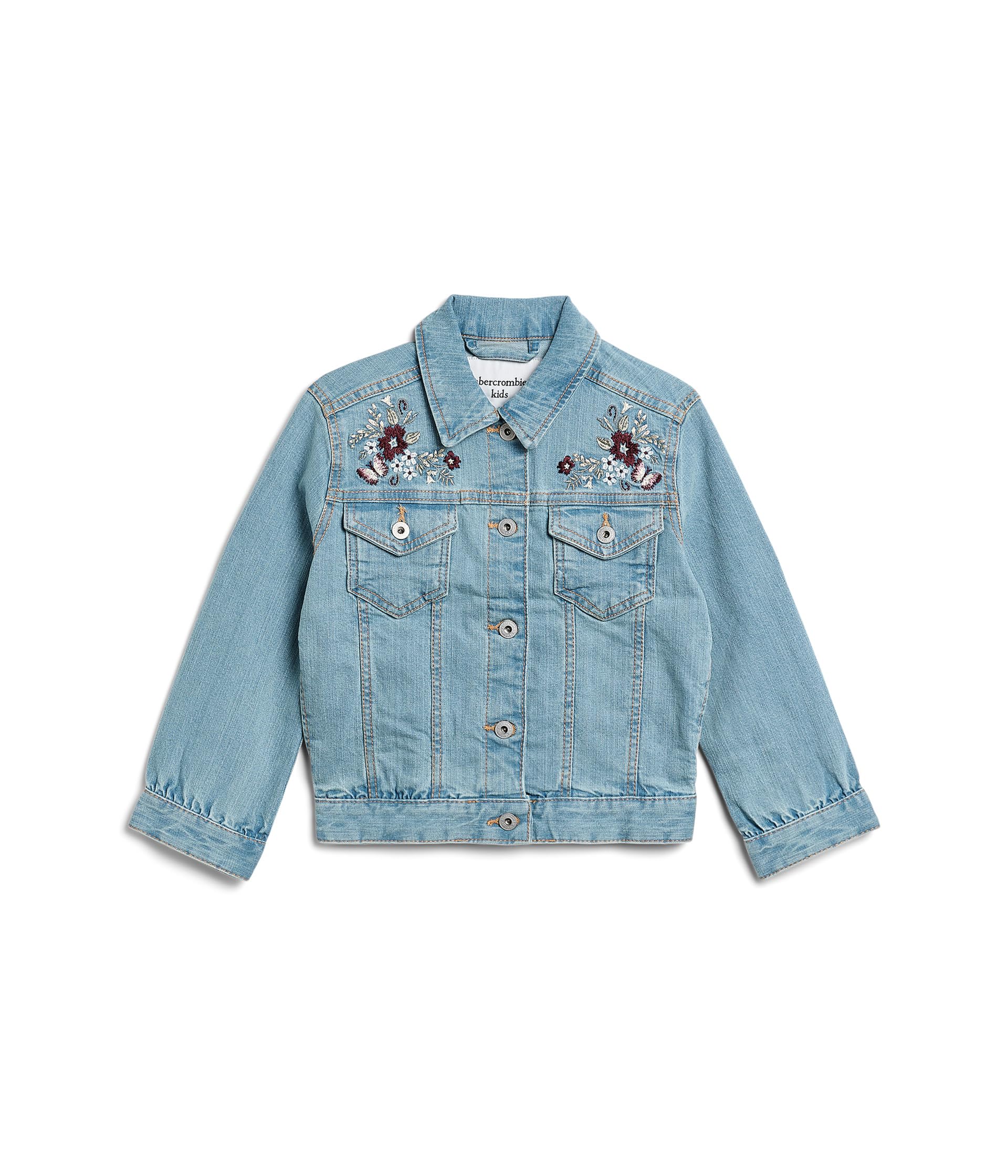 Embroidered Denim Jacket (Little Kid/Big Kid)