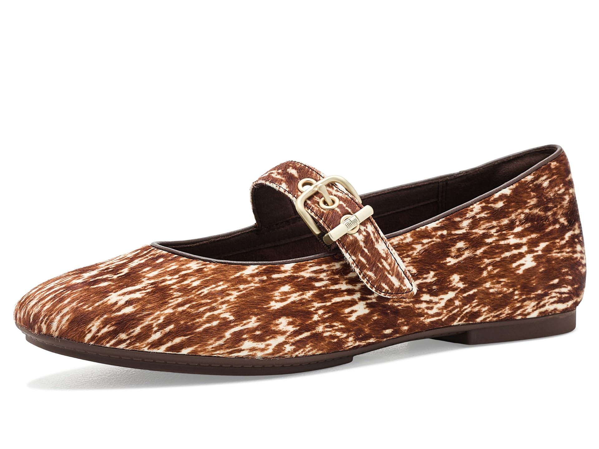 Delicato Pony Cow Mary Janes