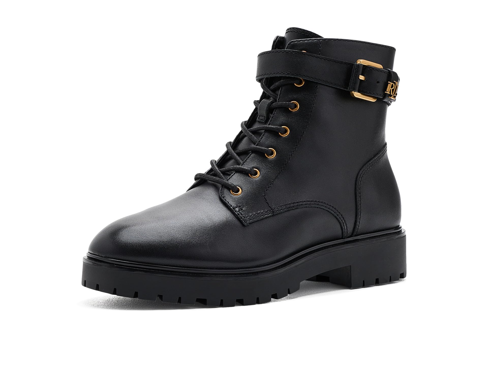 Allyson Calfskin Logo-Keeper Booties