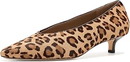 Francesca Leopard-Print Haircalf Pumps