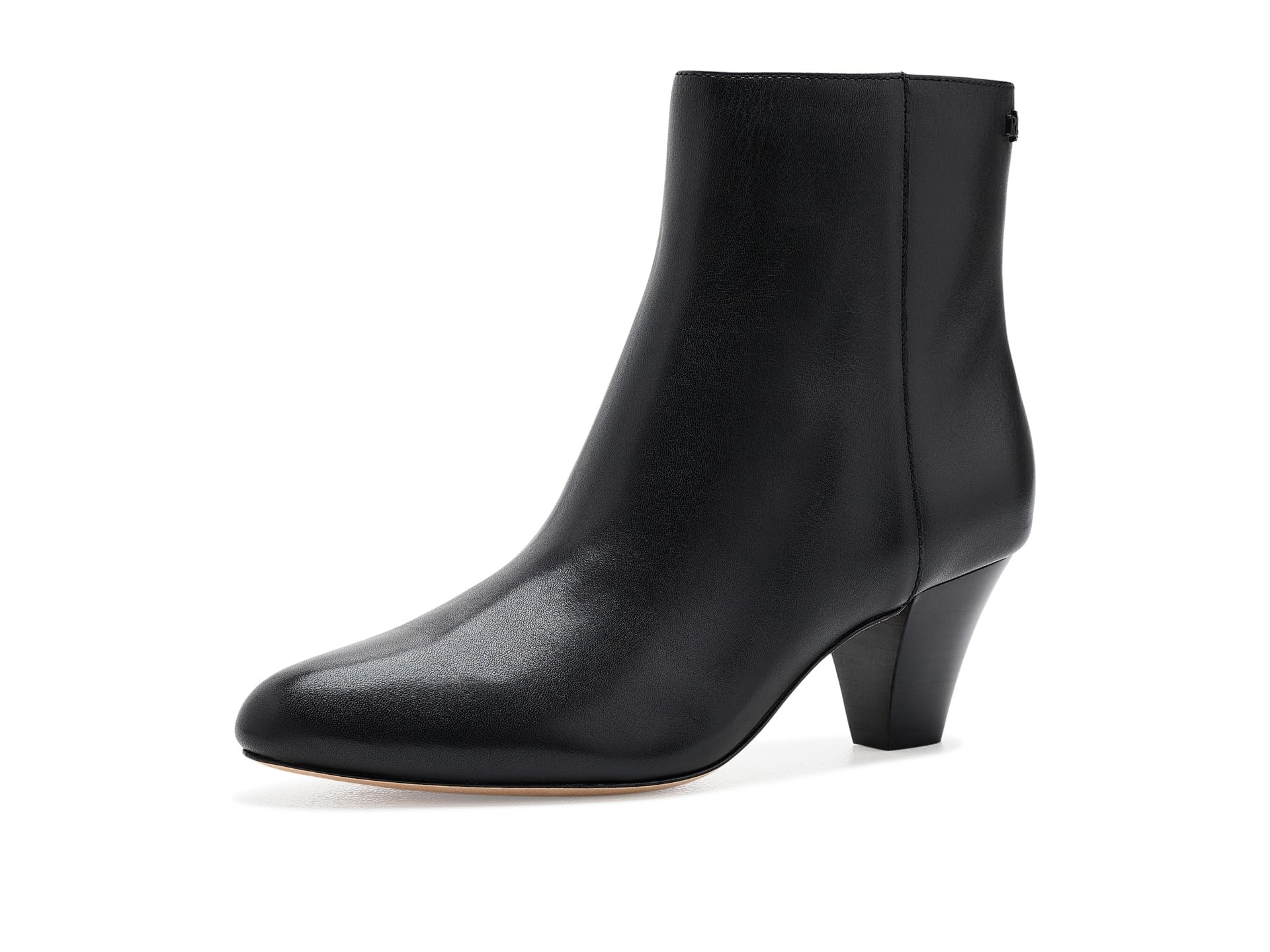 Emersyn Calfskin Bootie Heels