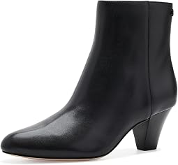 Emersyn Calfskin Bootie Heels