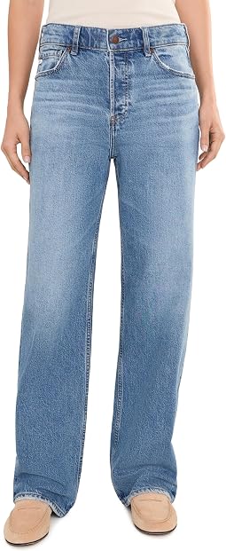 Billie Relaxed Straight Jeans in Echo