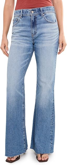 Georgia Relaxed Flare Jeans in 17 Years Duet