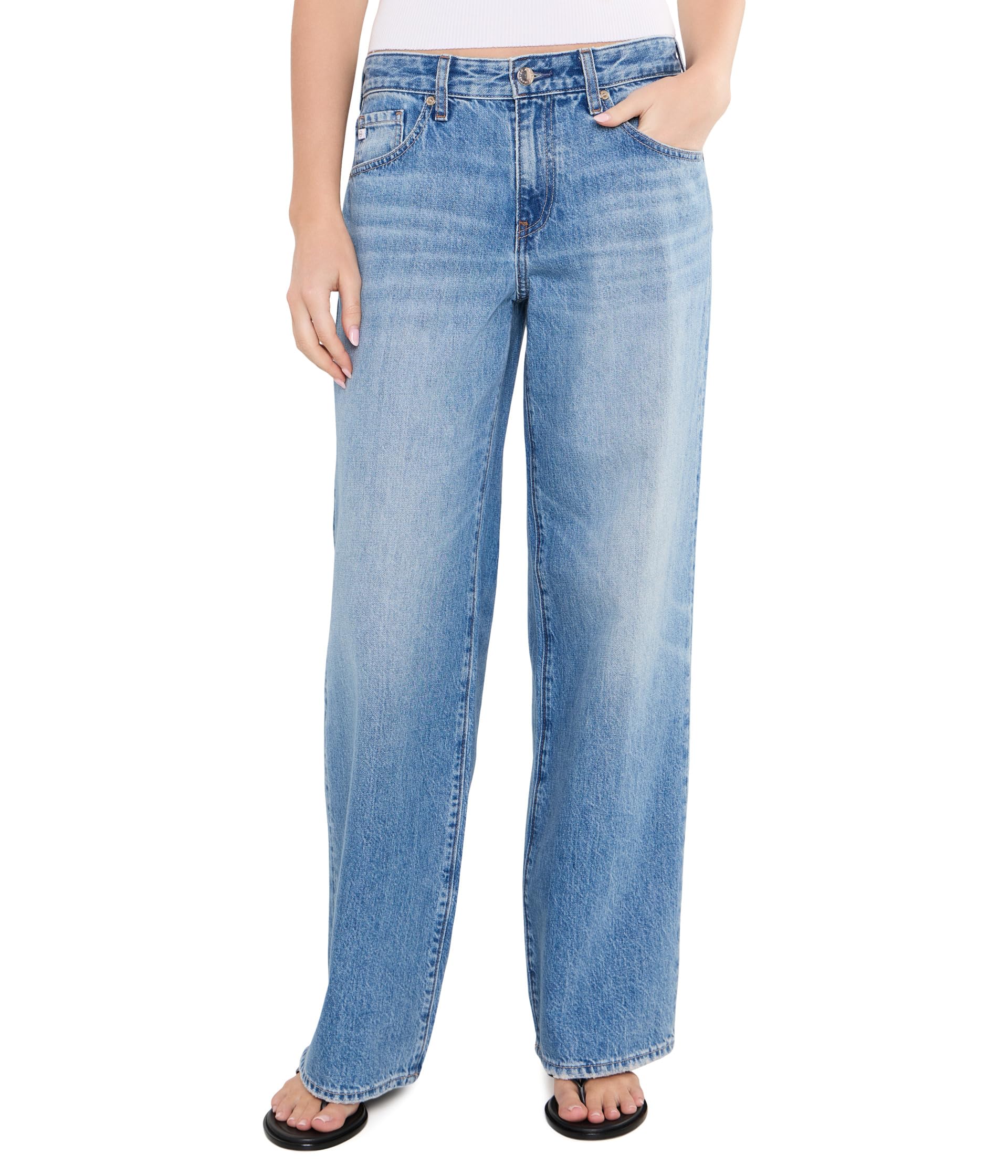 Джинсы Adria Low-Rise Wide Leg
