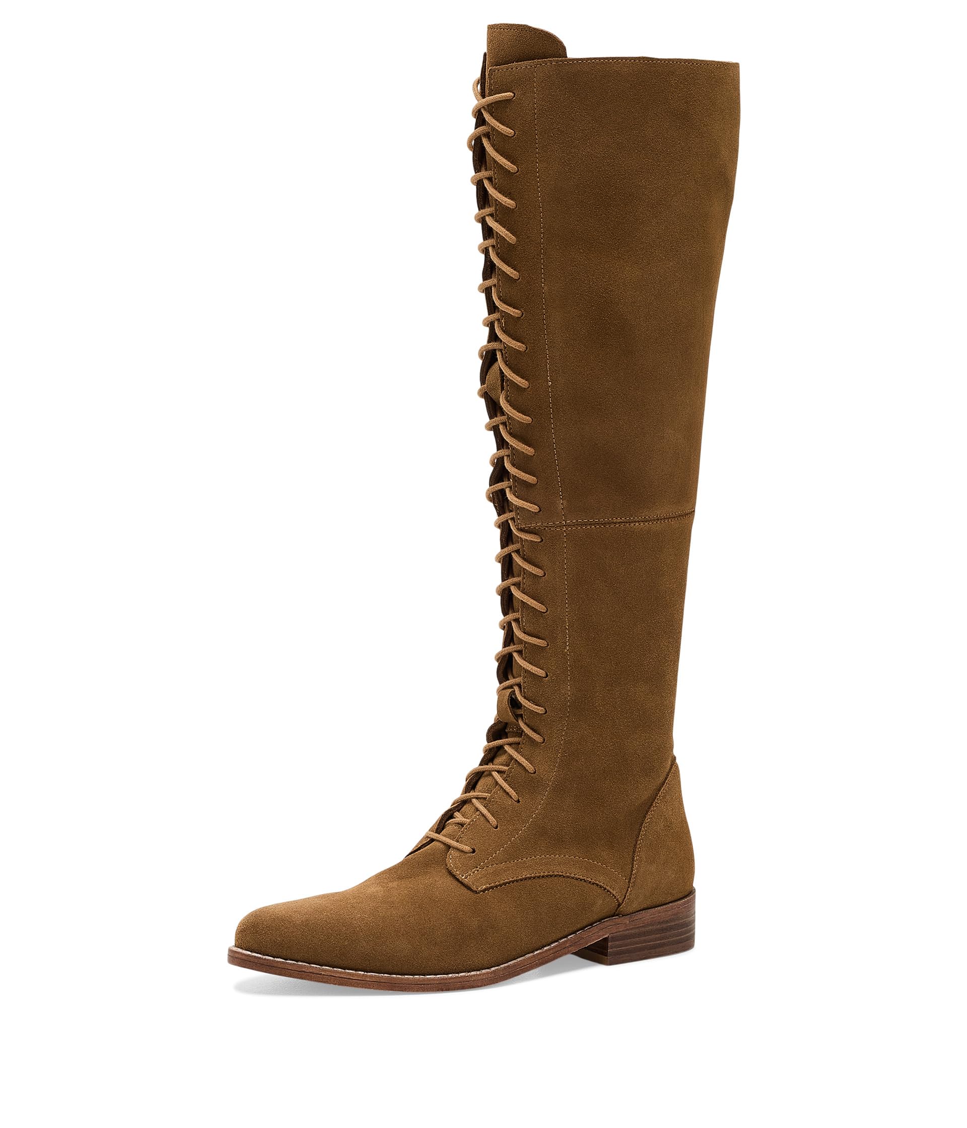 Davey OTK Lace-Up Boots