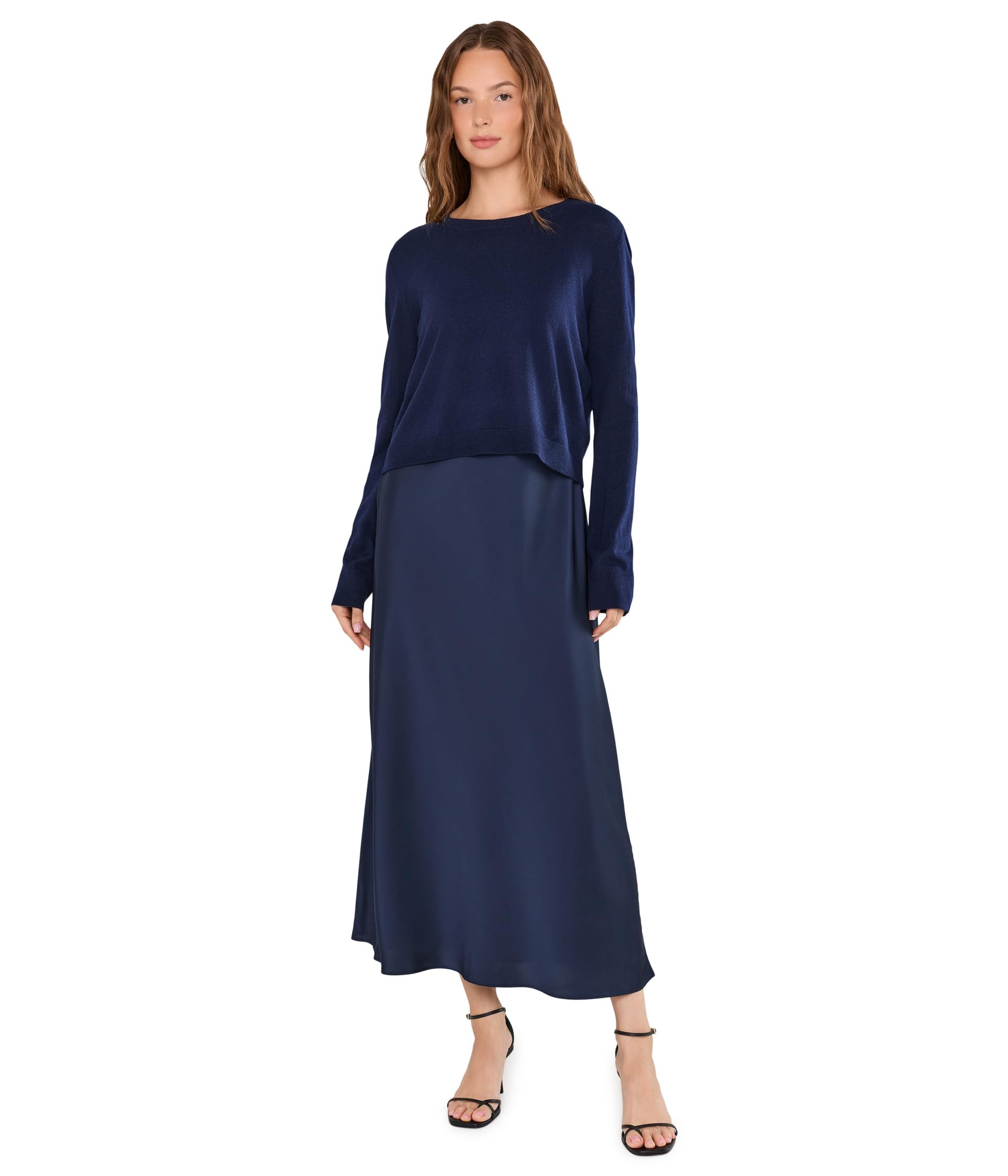 Crew Neck with Dress