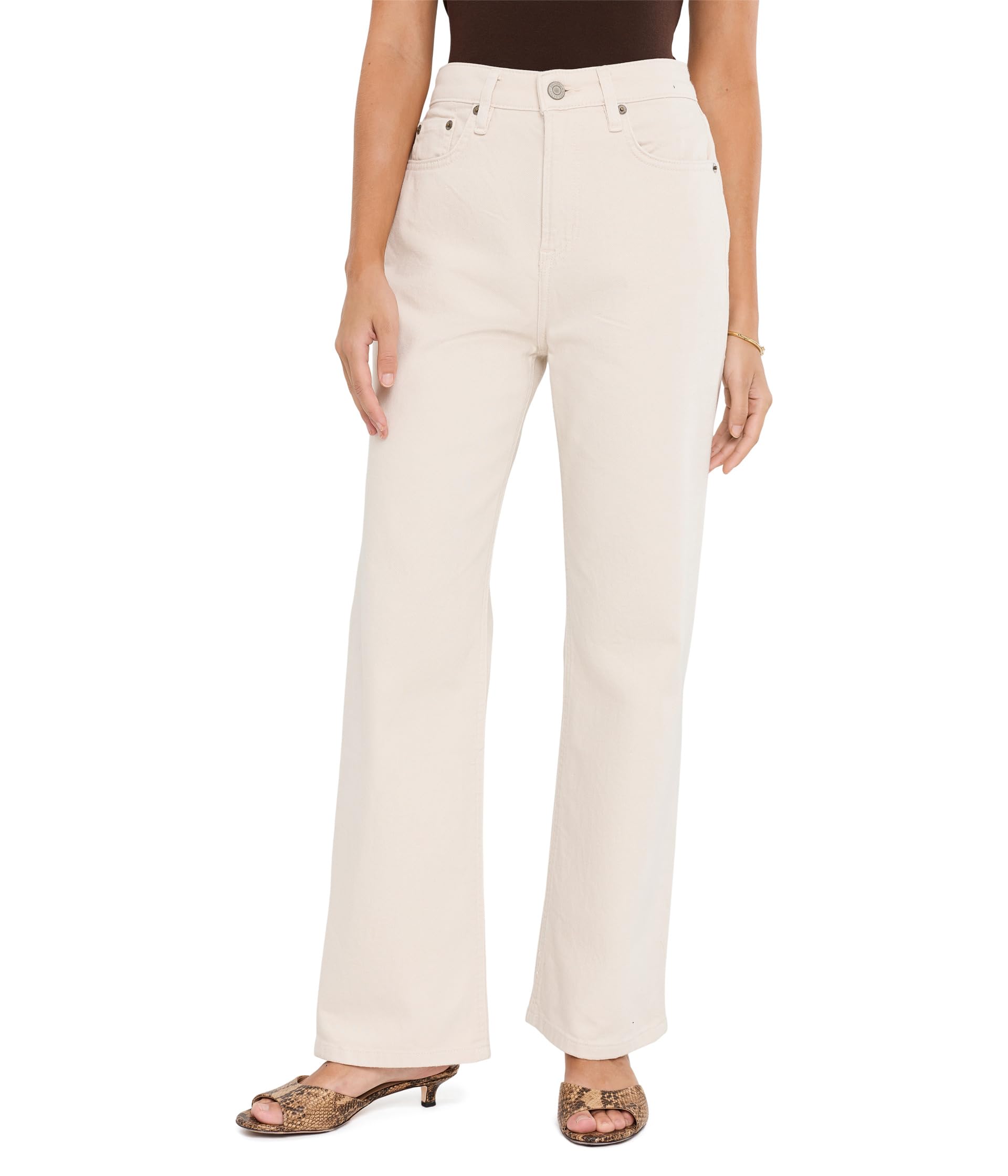 Petite High-Rise Straight Jeans