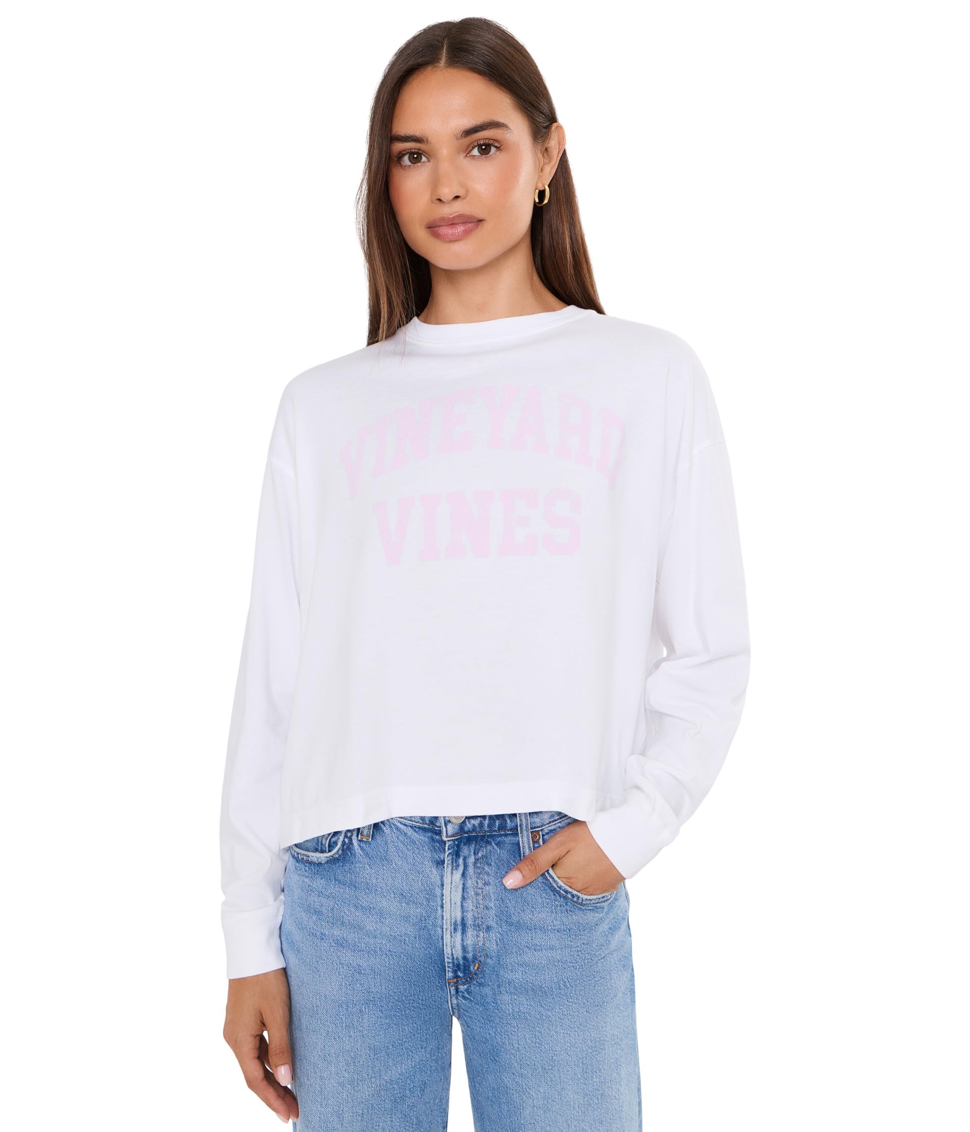 Long Sleeve Cropped Tee