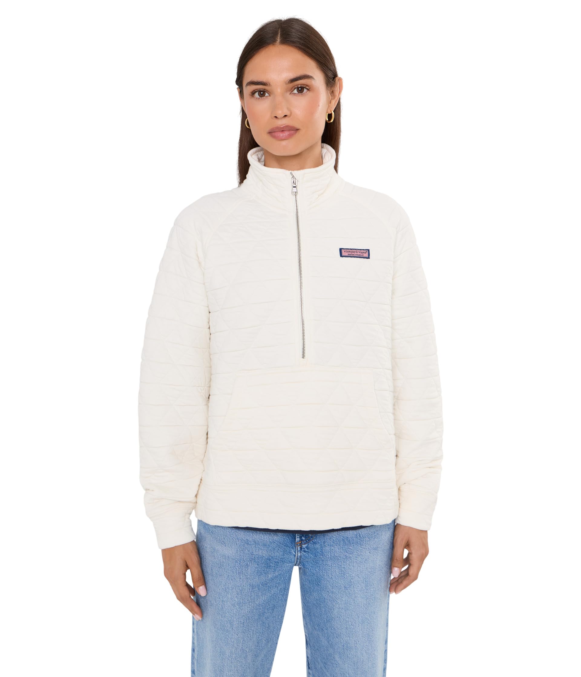 Quilted 1/2 Zip