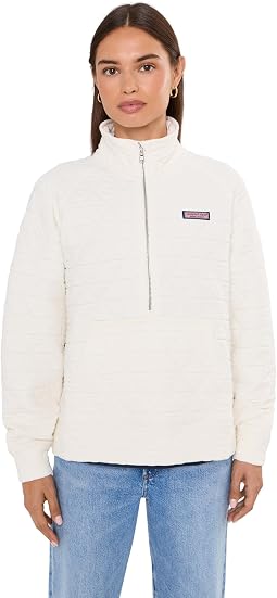 Quilted 1/2 Zip
