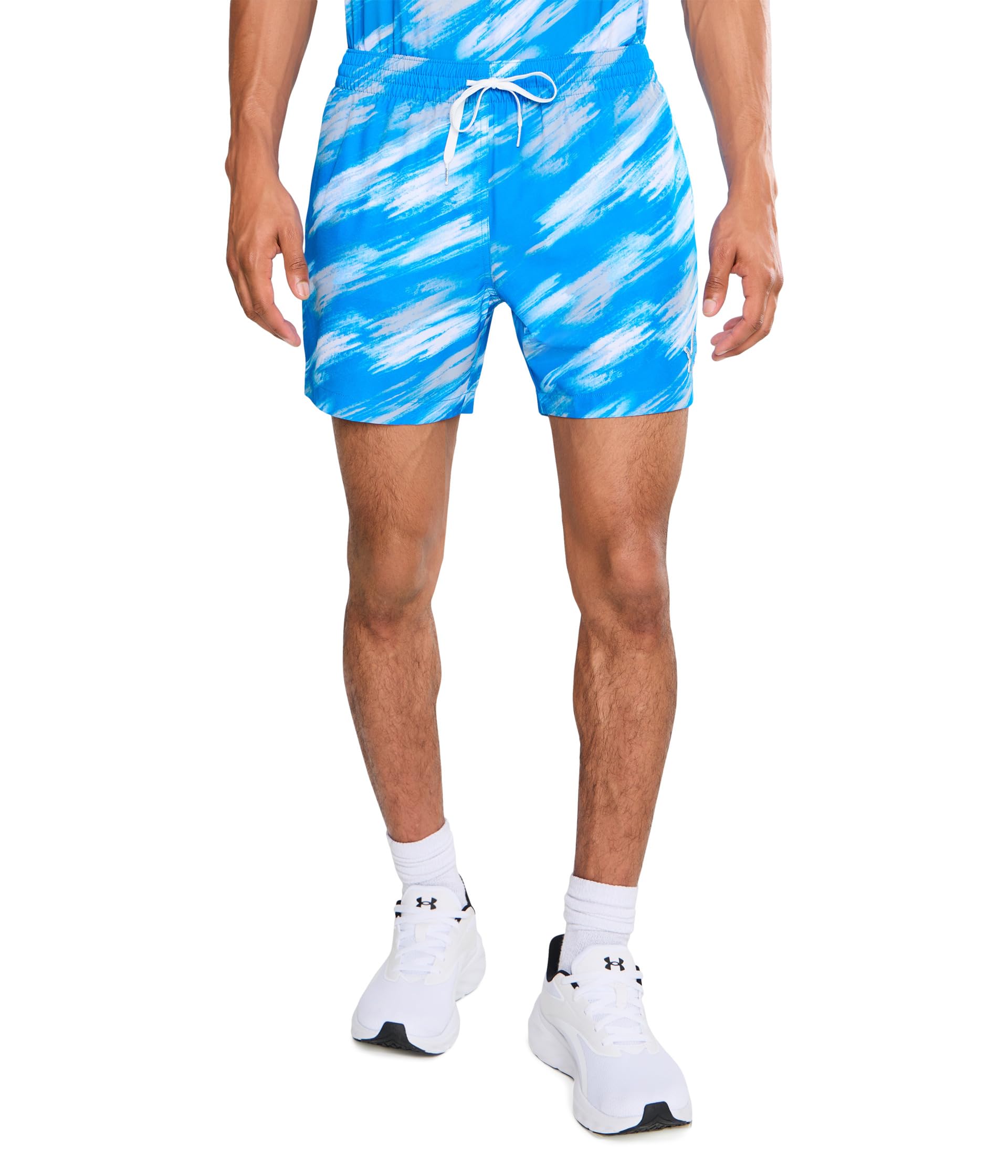 The Color Blitz Lions 5.5" (Classic Lined Swim Trunks)