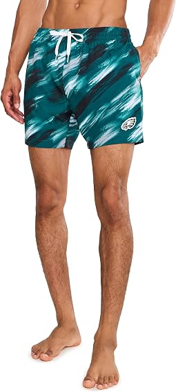 The Color Blitz Eagles 5.5" (Classic Lined Swim Trunks)