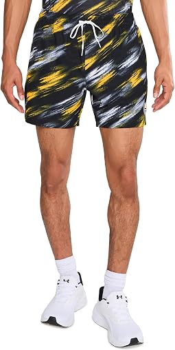 The Color Blitz Steelers 5.5" (Classic Lined Swim Trunks)