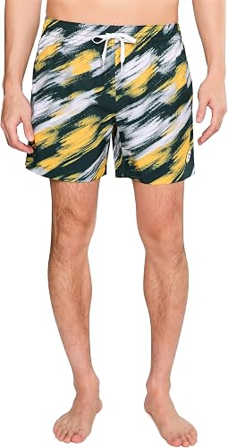 The Color Blitz Packers 5.5" (Classic Lined Swim Trunks)