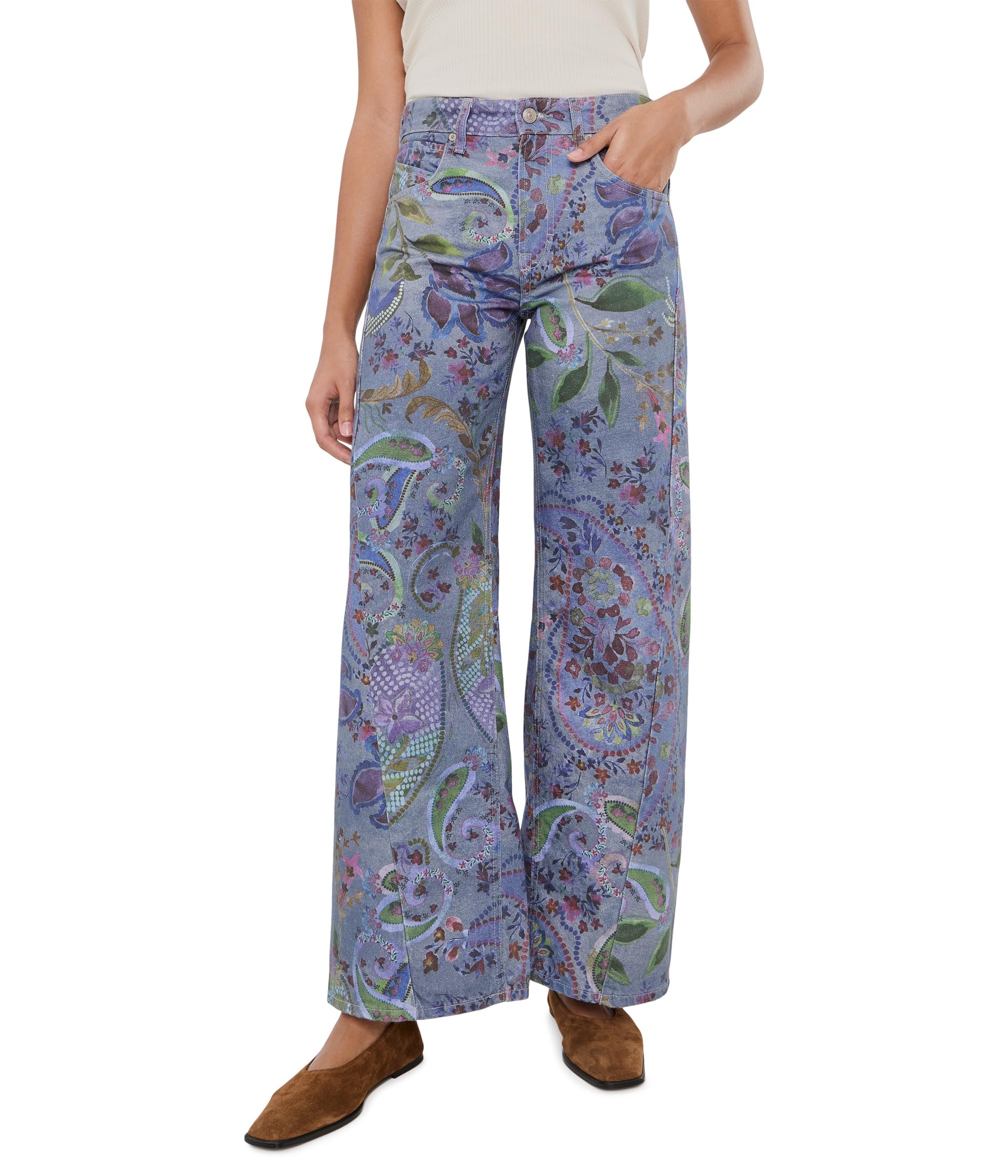 We The Free Alter Ego Wide-Leg Jeans