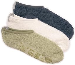 Cozy 3-Pack Low Cut Gripper Socks