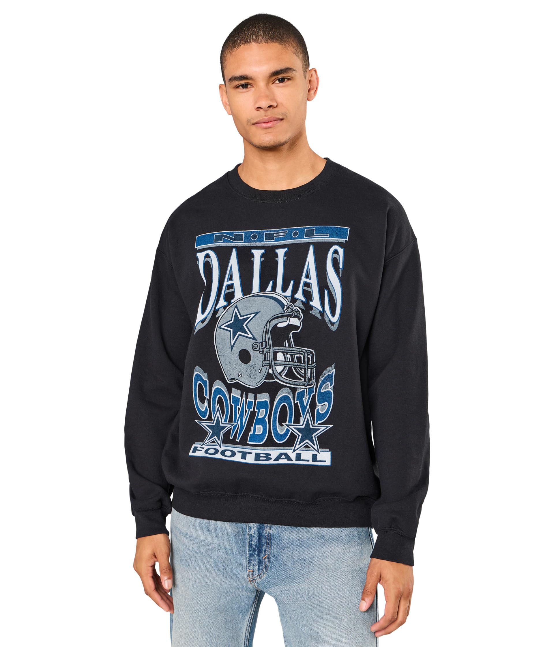 NFL Dallas Cowboys Helmet Crew Fleece