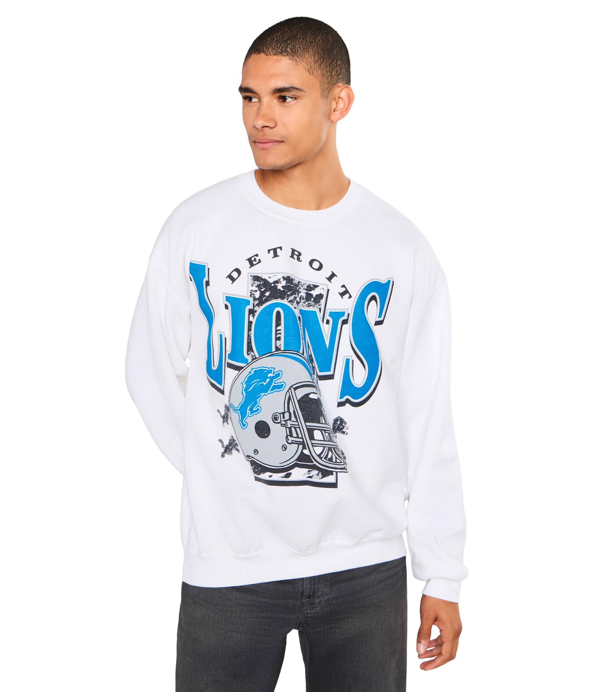 NFL Detroit Lions Conversion Crew Fleece