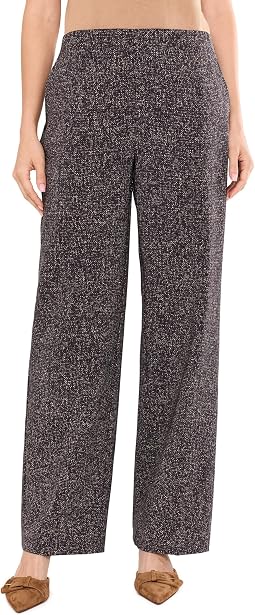 Lenox Wide Leg Printed Sleek Stretch Pants