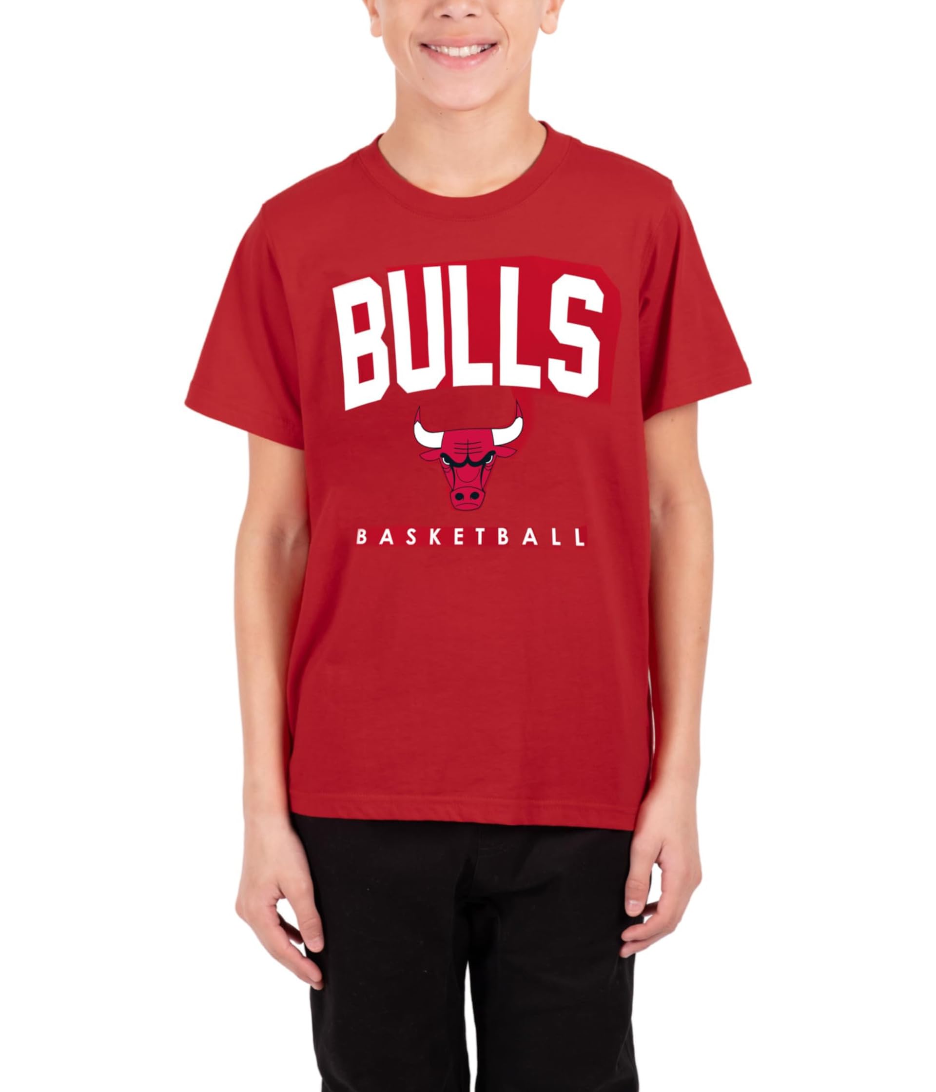 NBA Official Arched Plexi Short Sleeve T-Shirt (Big Kid)