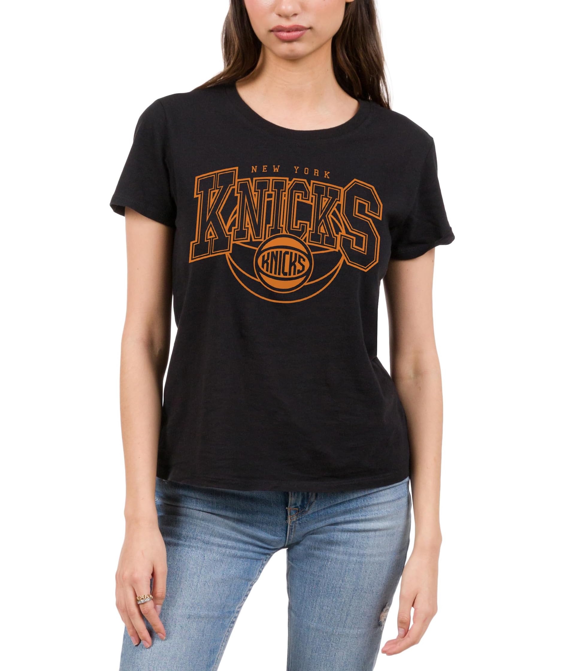 Женская футболка с коротким рукавом NBA Officially Licensed Monochrome Logo