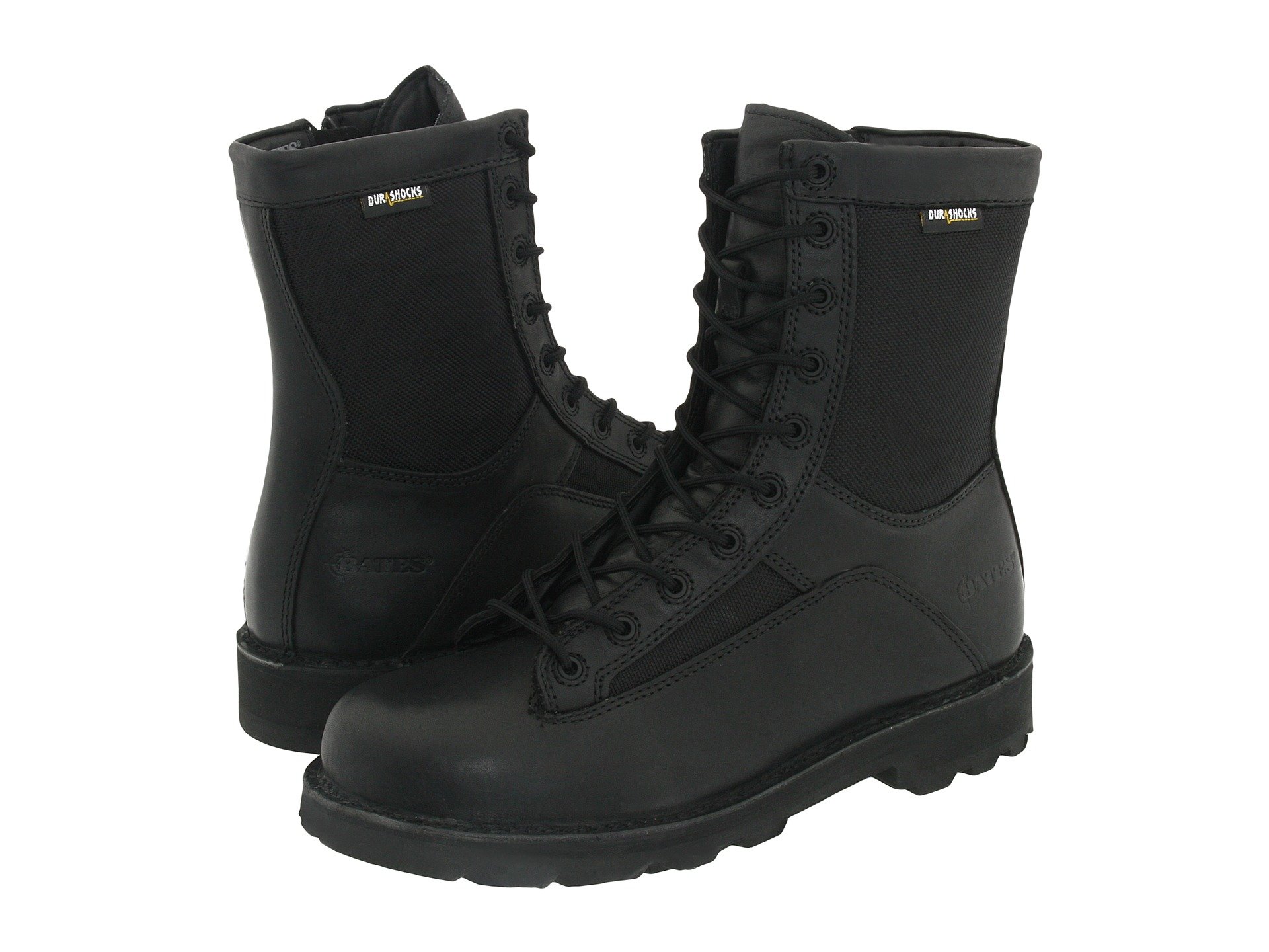 8" Durashocks® Lace-To-Toe Side Zip
