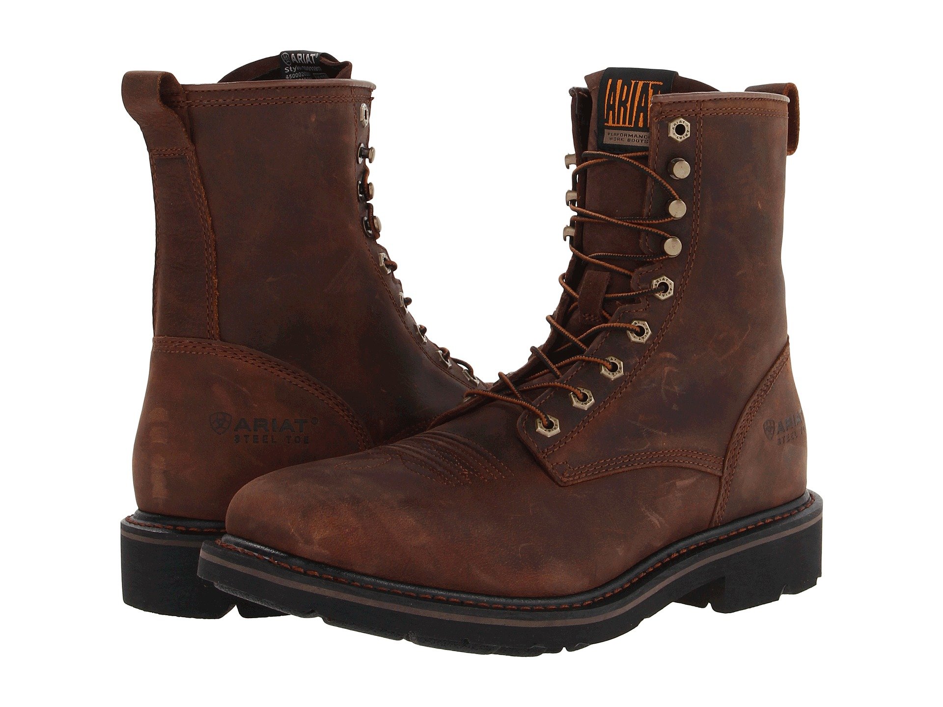 Cascade 8" Wide Square Steel Toe