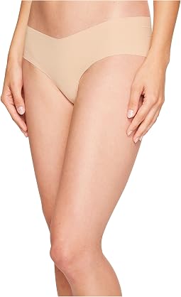 Женские трусики-шорты из однотонной ткани