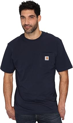 Loose Fit Heavyweight Short Sleeve Pocket T-Shirt