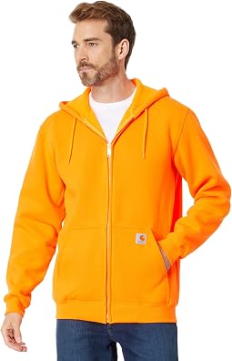 MW Hooded Zip Front Sweatshirt