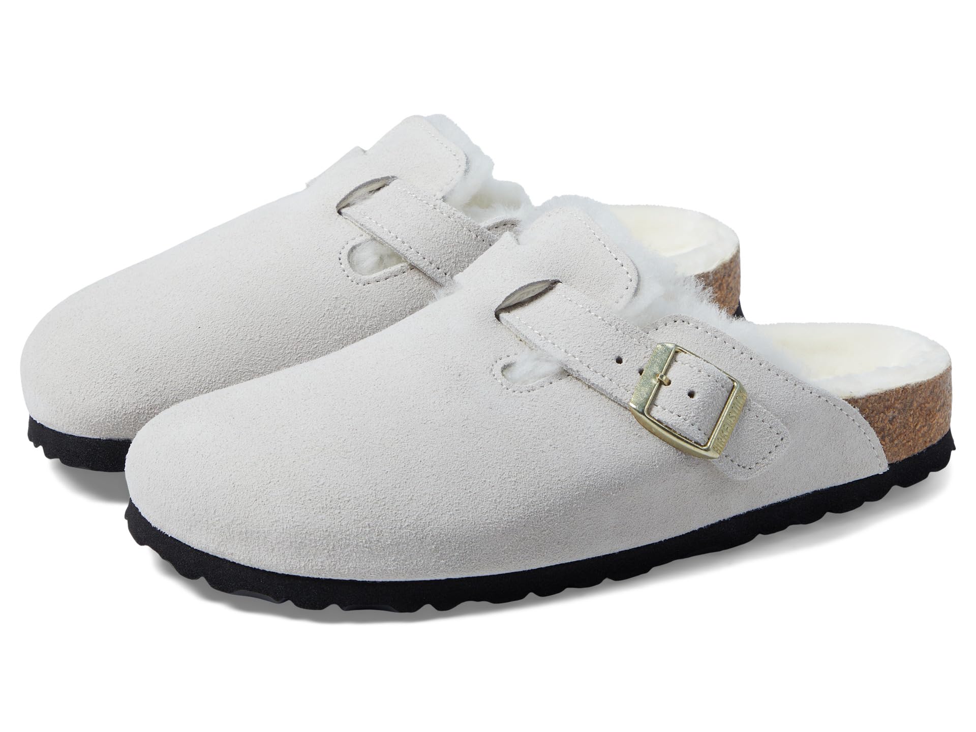 Boston Shearling Clog - Suede (Unisex)