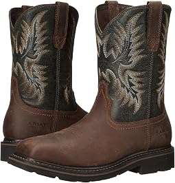 Sierra Wide Square Toe Steel Toe